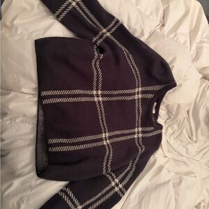 Z Supply Black and White Knit Sweater